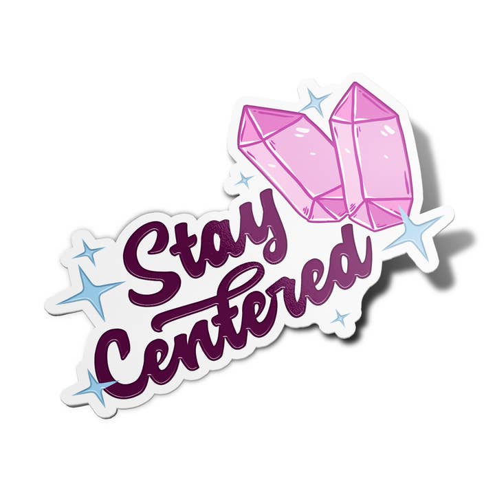 Crystal Stickers Håll centrerad Vinyl Vattentät Klistermärken för wholesale av Girls Printing House