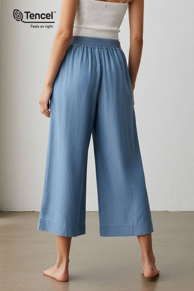 Naked Zebra - Vendita all'ingrosso Pantalone - Donna - Pantaloni culotte in Tencel da donna1