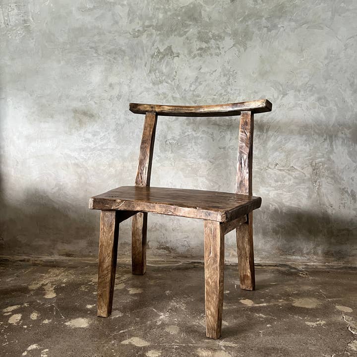 Office Objets – wholesale Chair – Large chair or armchair in antique teak H84 L6013