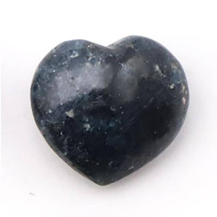 La Boîte à Cailloux - Wholesale Spiritual Stone/Crystal - Dumortierite heart Madagascar A 25-35mm1