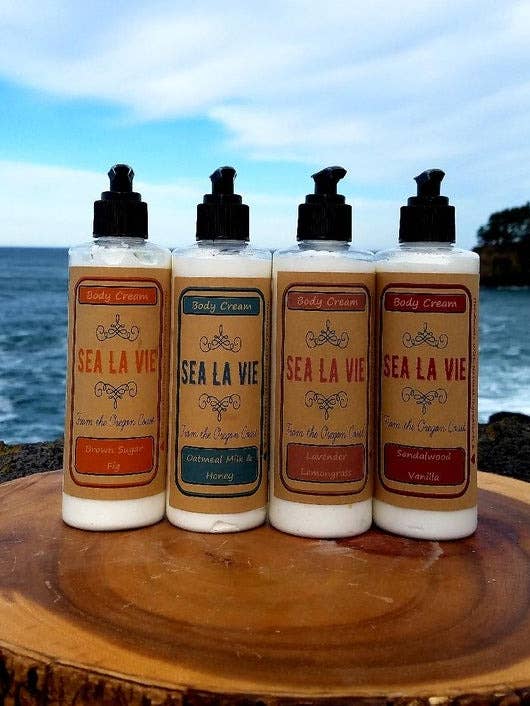 Sandalwood Vanilla Body Cream for wholesale by Sea La Vie Oregon