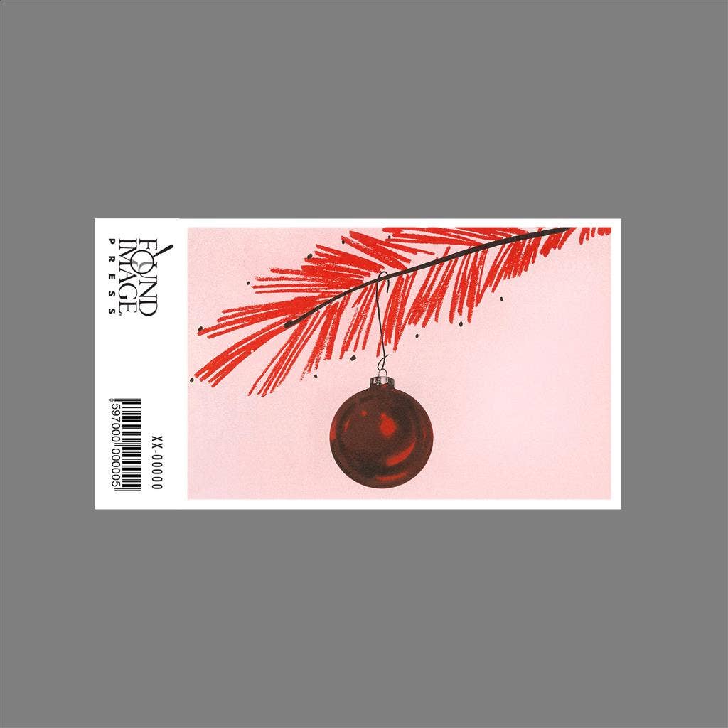 Found Image Press - Wholesale Sticker - Sticker MC-748 Red Bulb on Red Branch1