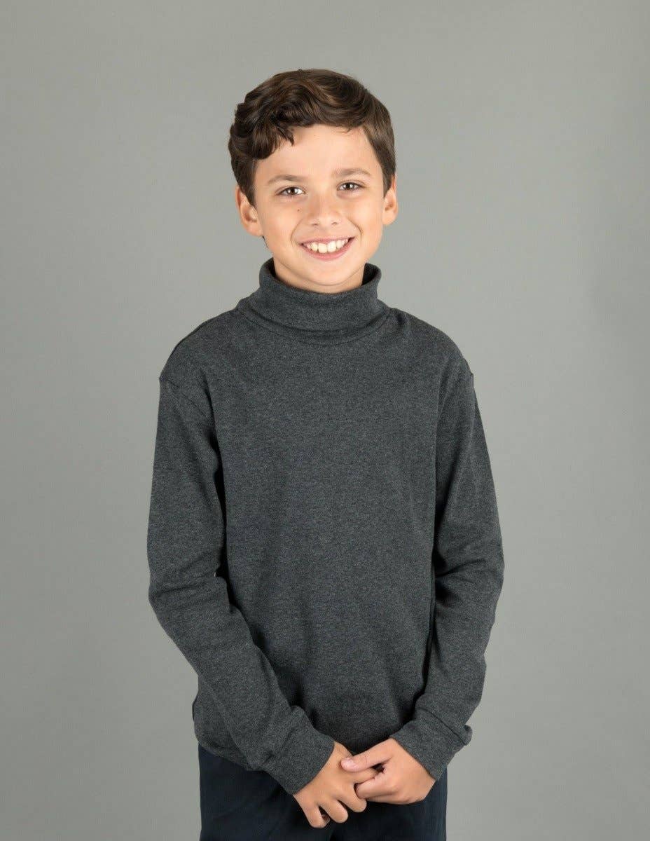 Leveret Pajamas – wholesale T-shirt – Kids – Kids Cotton Turtleneck5