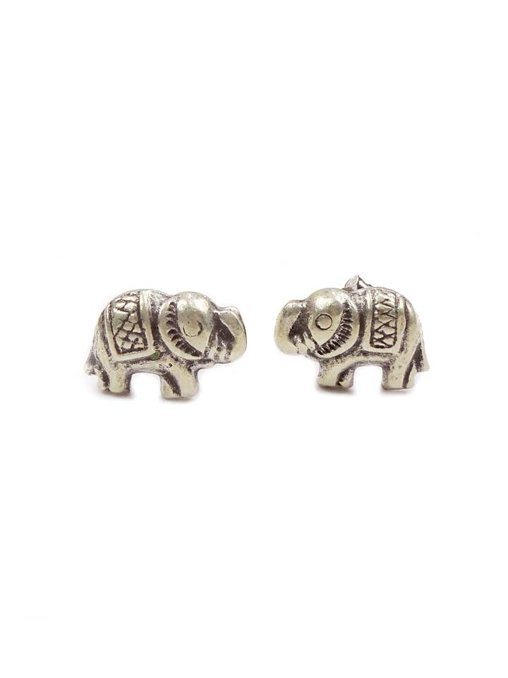 Elephant Studs for wholesale by Zig Zag Asian Collection