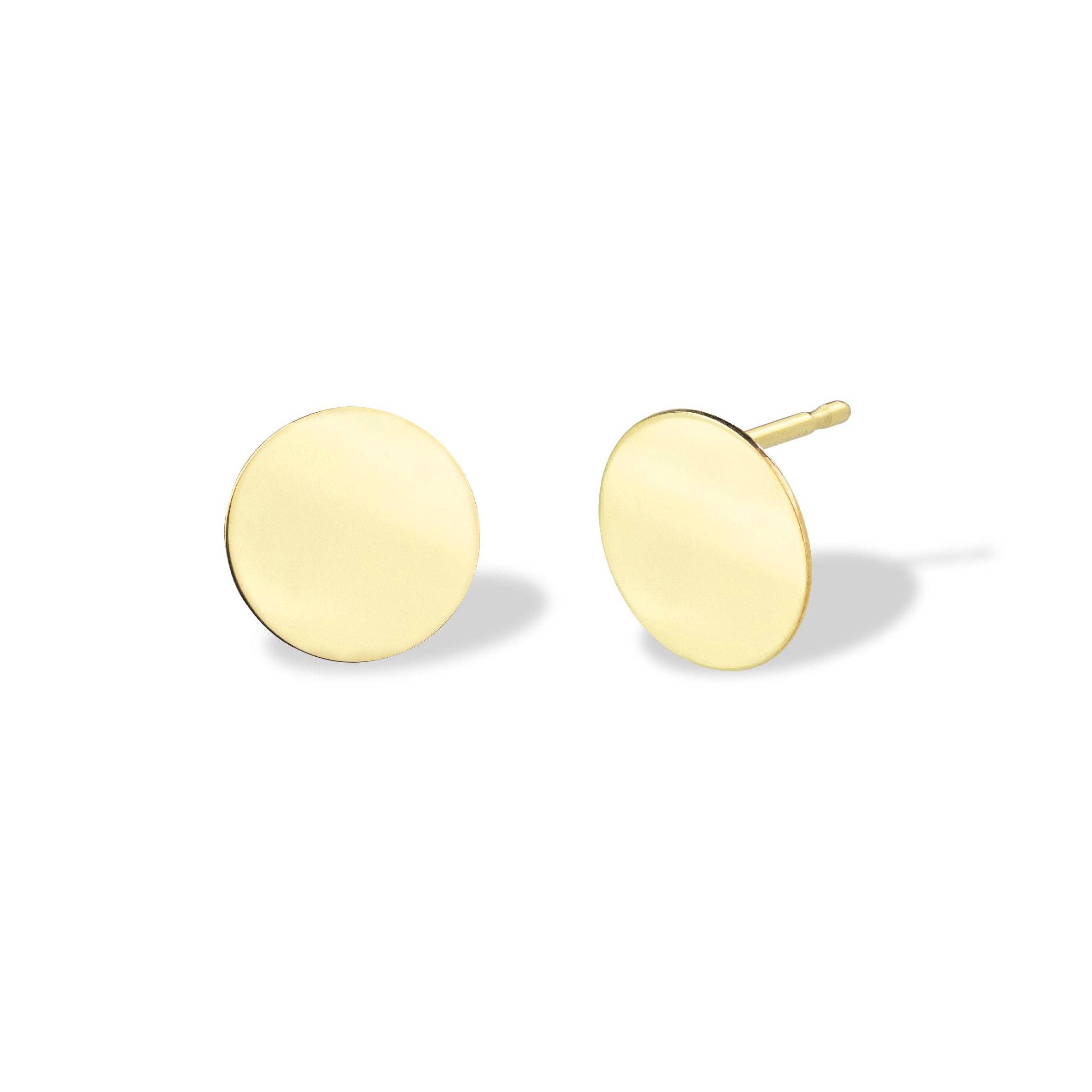 Maya Brenner – wholesale Dangle earrings – Solid Eclipse Earring - Small0