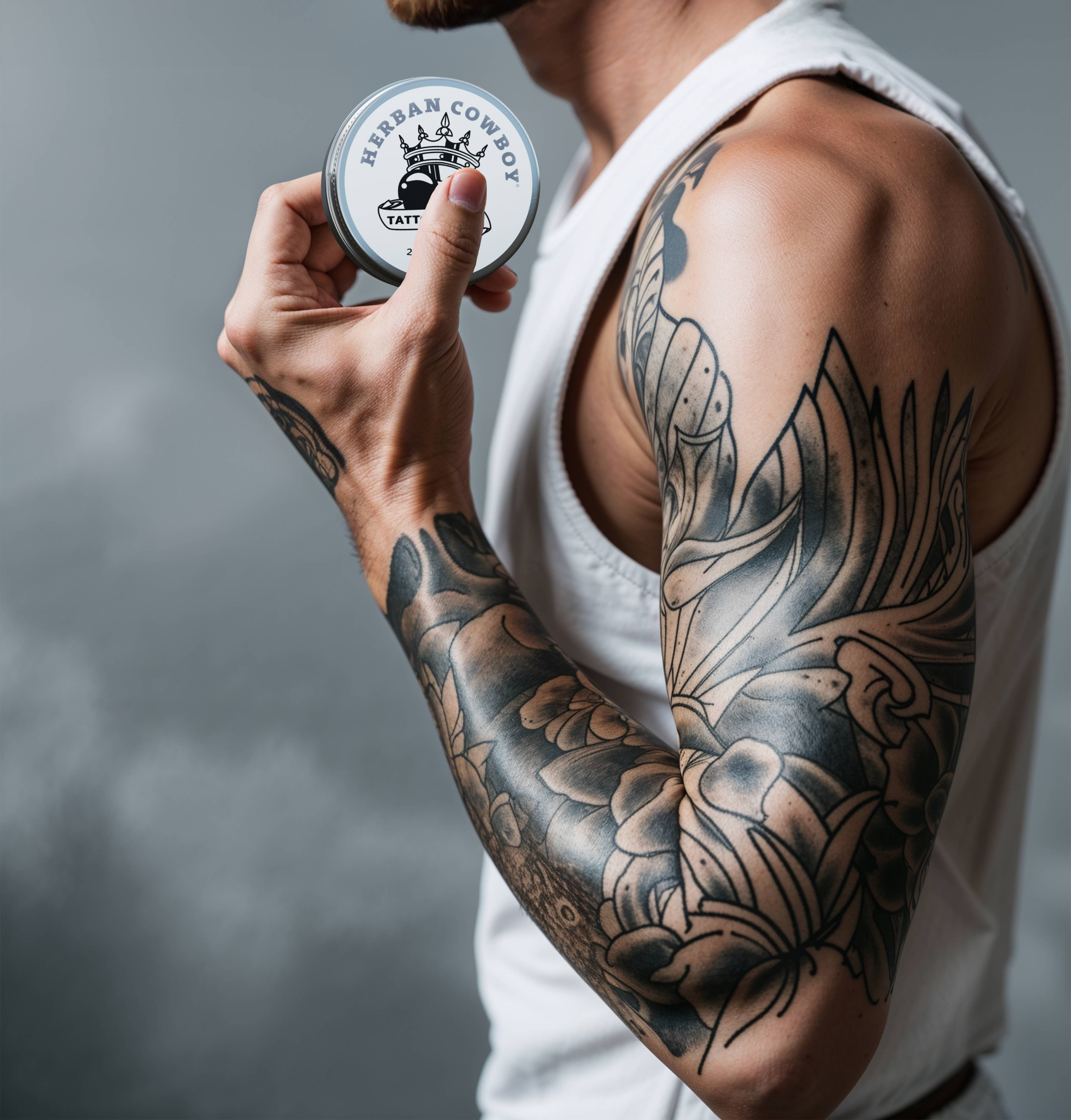 Herban Cowboy - Wholesale Tattoo Ointment/Care - Tattoo Balm (full size) 5