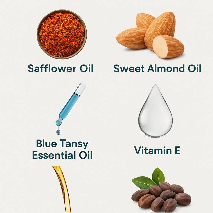 Amber Bath Co - Wholesale Facial oil - Blue Tansy Face Oil3