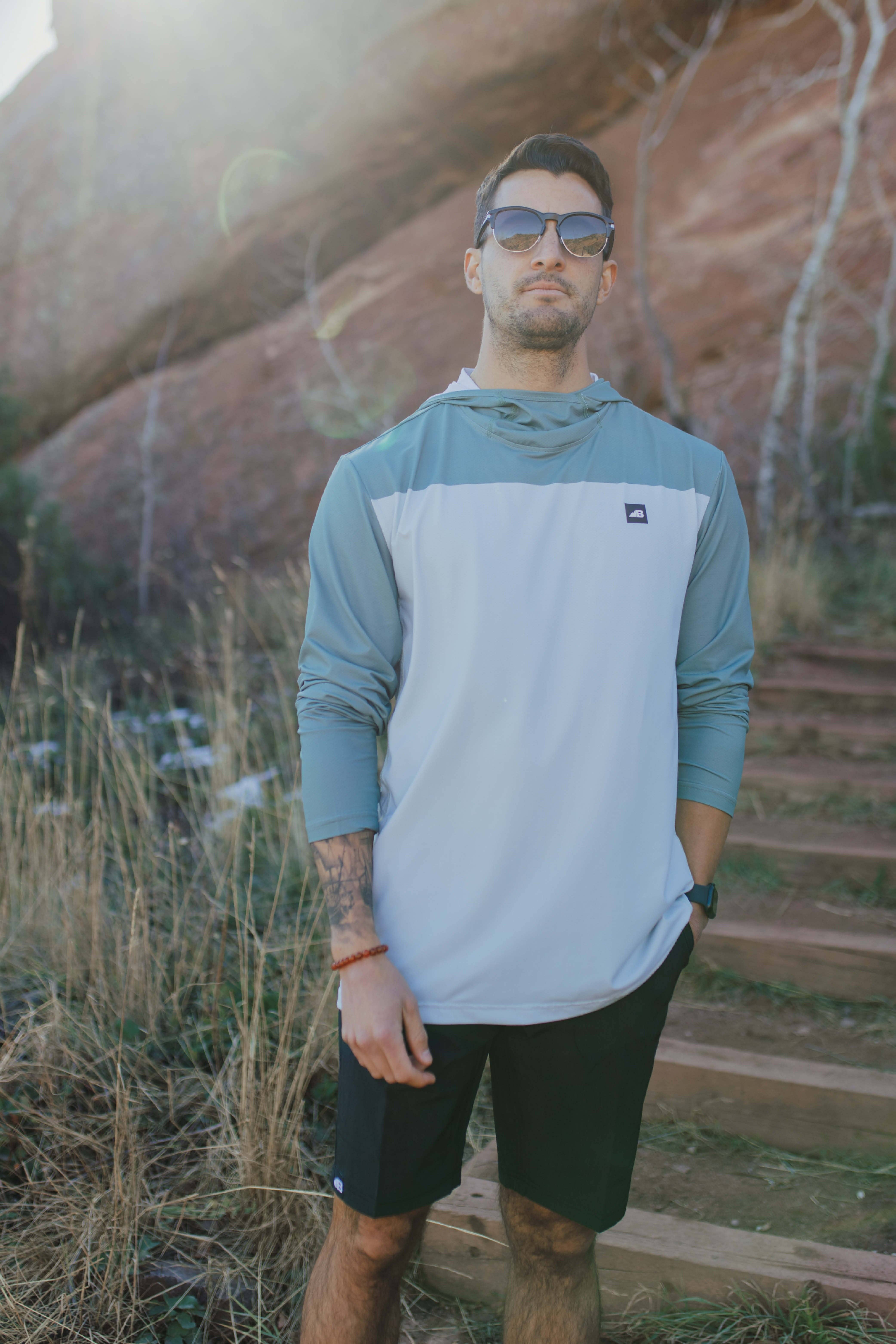 Belong Designs - Wholesale Hoodie - Men's - Men's Ascent UPF50 Sun Hoodie17