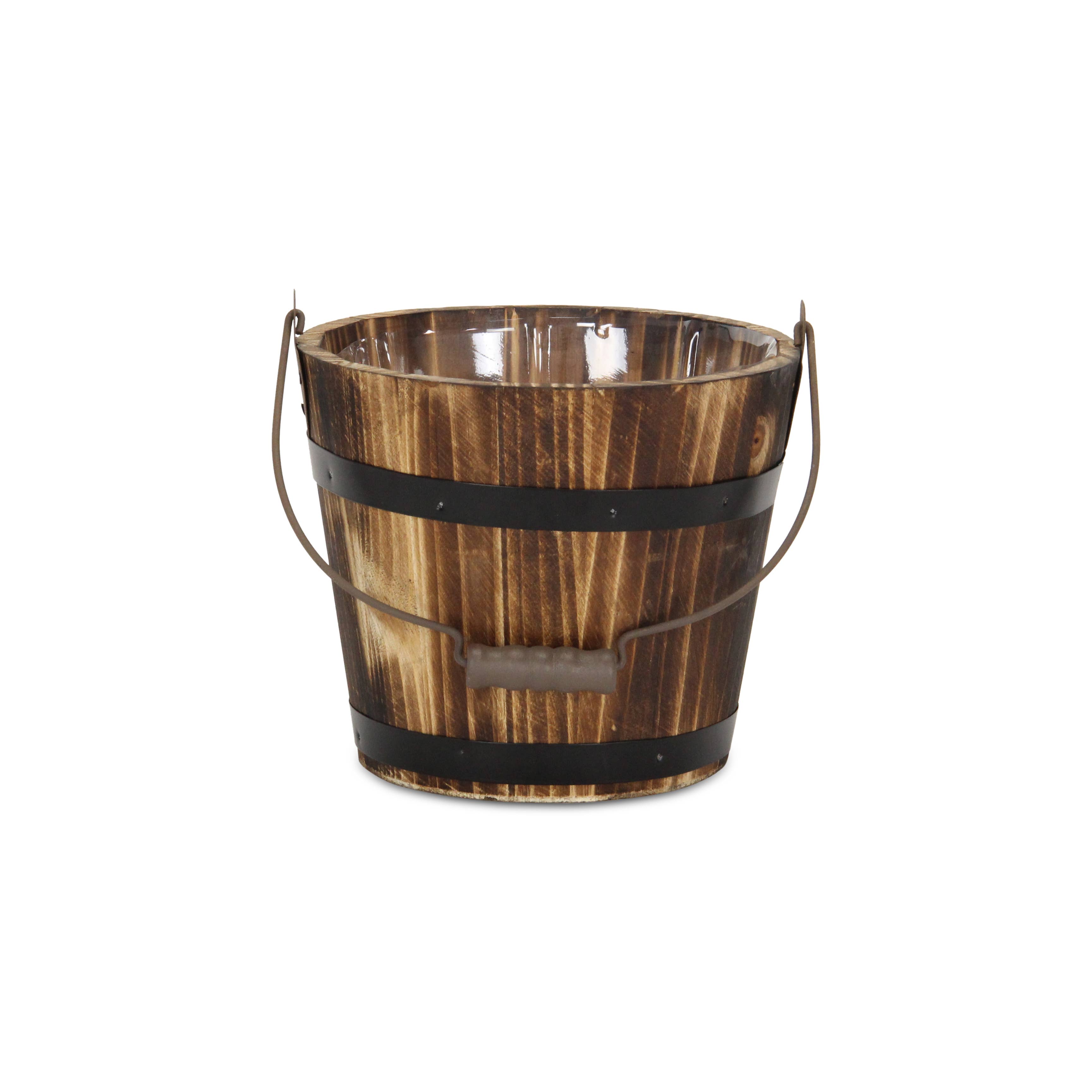 Cheungs Home Decor - Wholesale Bucket/Pail - Felicity Decorative Wooden Bucket6
