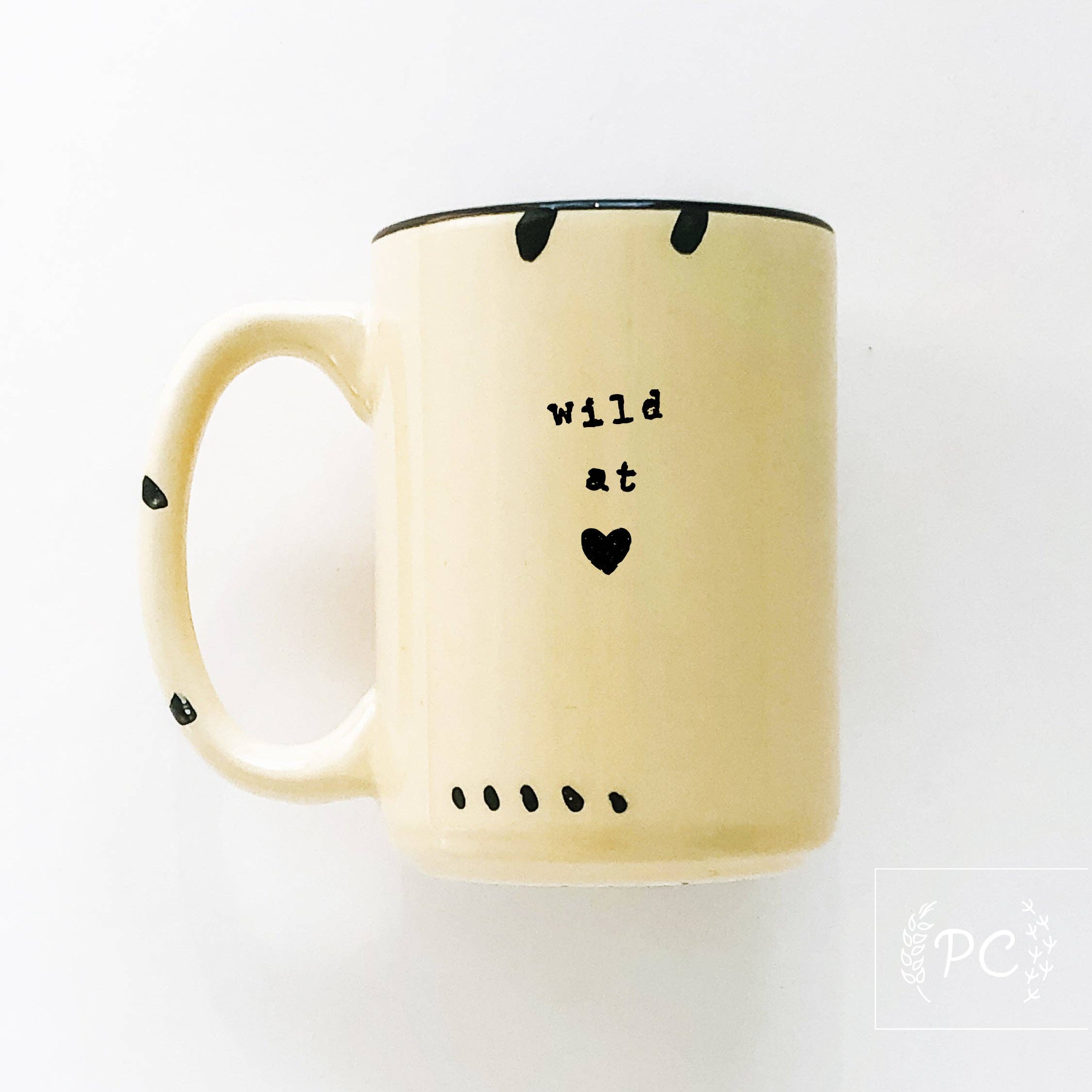 Prairie Chick Prints - Wholesale Coffee Mug - wild at heart | ceramic mug1