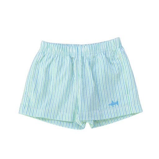 Saltwater Boys Company - Wholesale Shorts - Kids - Naples Seersucker Short