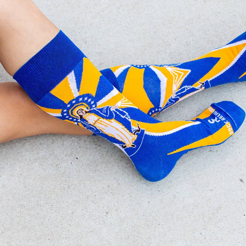 Sock Religious - Venta al por mayor Calcetines - Unisex - Calcetines para Adultos Nuestra Señora de la Gracia2