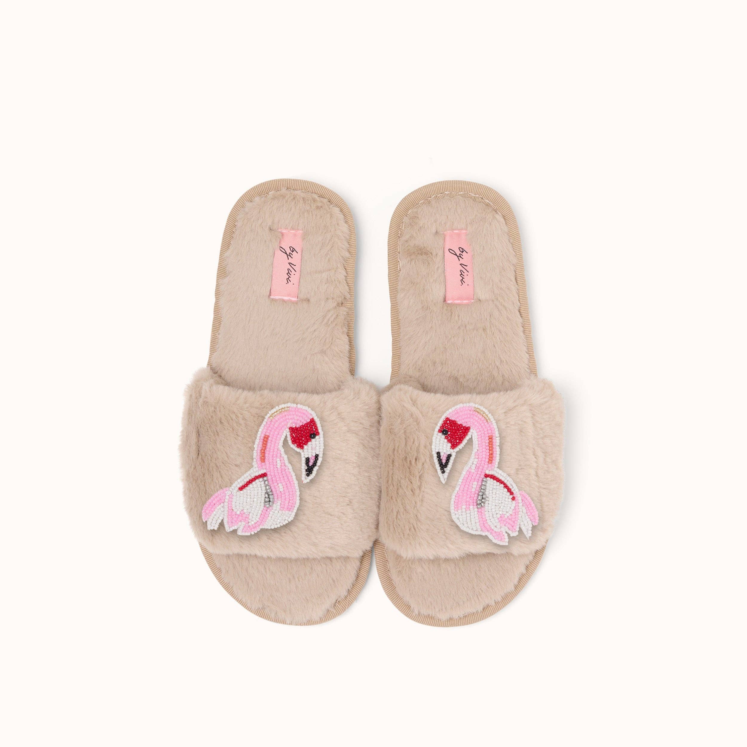 by Vivi. - Wholesale Pantoffels - Dames - Pantoffel Beige3