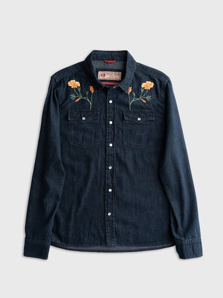 Field Denimskjorta för wholesale av Iron & Resin