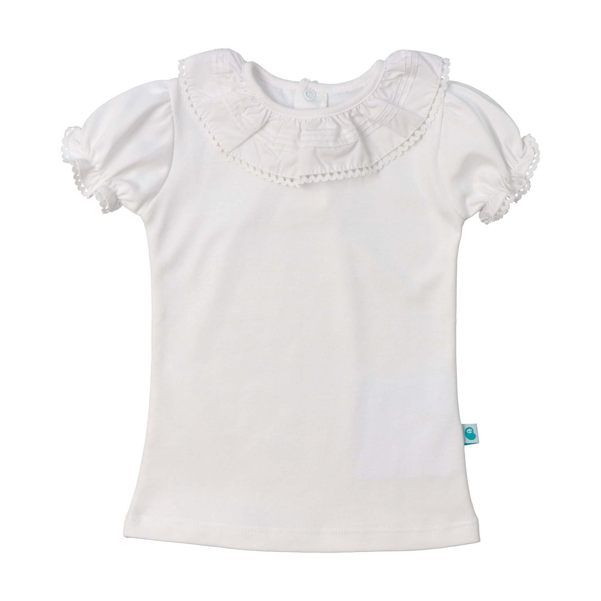 Bean Baby Clothes - Wholesale T-Shirt - Kids - Baby Cotton Shirt with Greek Lace Collar15