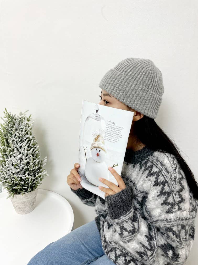 Comfortarians - Vendita all'ingrosso Berretto - Donna - Cappello Basic in 100% Lana Merino8