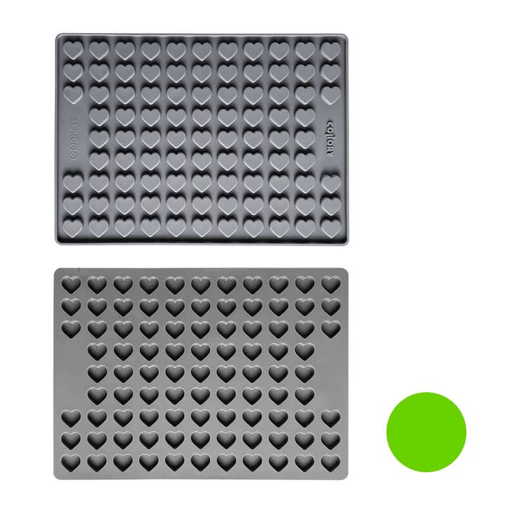 Collory – snacks e guloseimas - Cão por atacado – Tapetes de silicone para assar em formato de coração (mini e médio)5