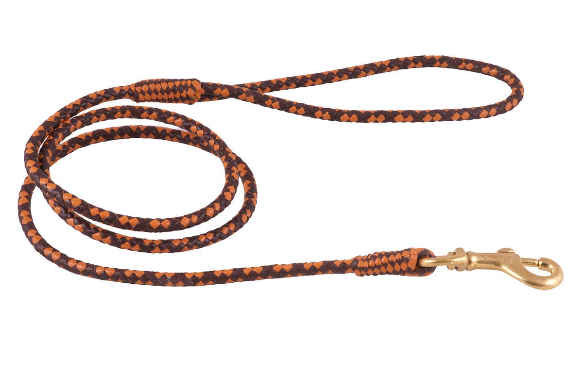 Alvalley - Wholesale Pet Leash - Dog - Braided Leather Snap Leads92