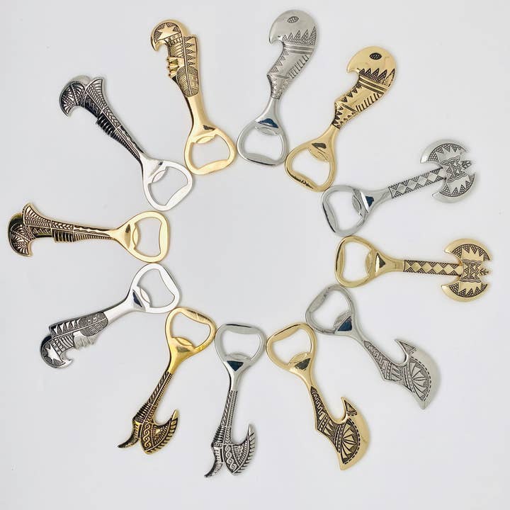 Vintage Creative Stainless Steel Beer Bottle Opener for wholesale by Mio Queena