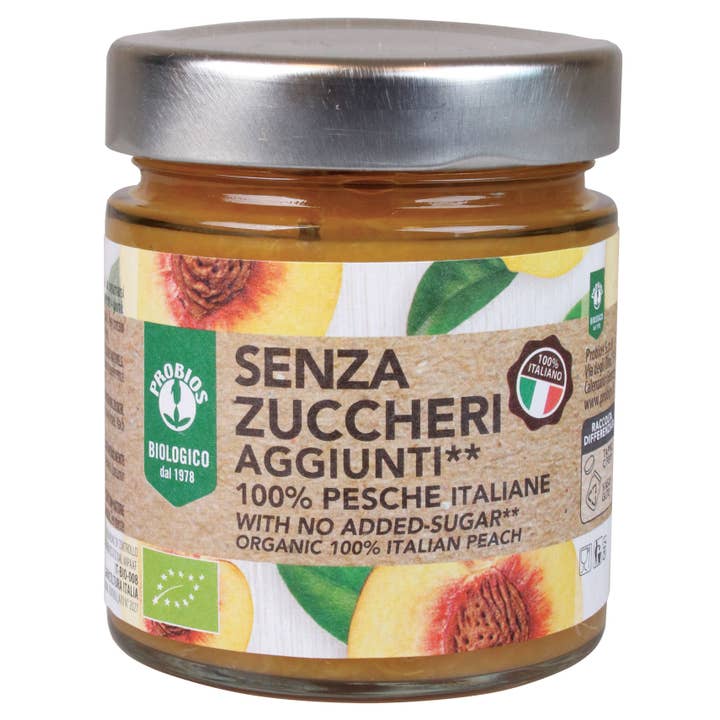 Probios - Wholesale Jam/Jelly - 100% peach compote with no added sugar