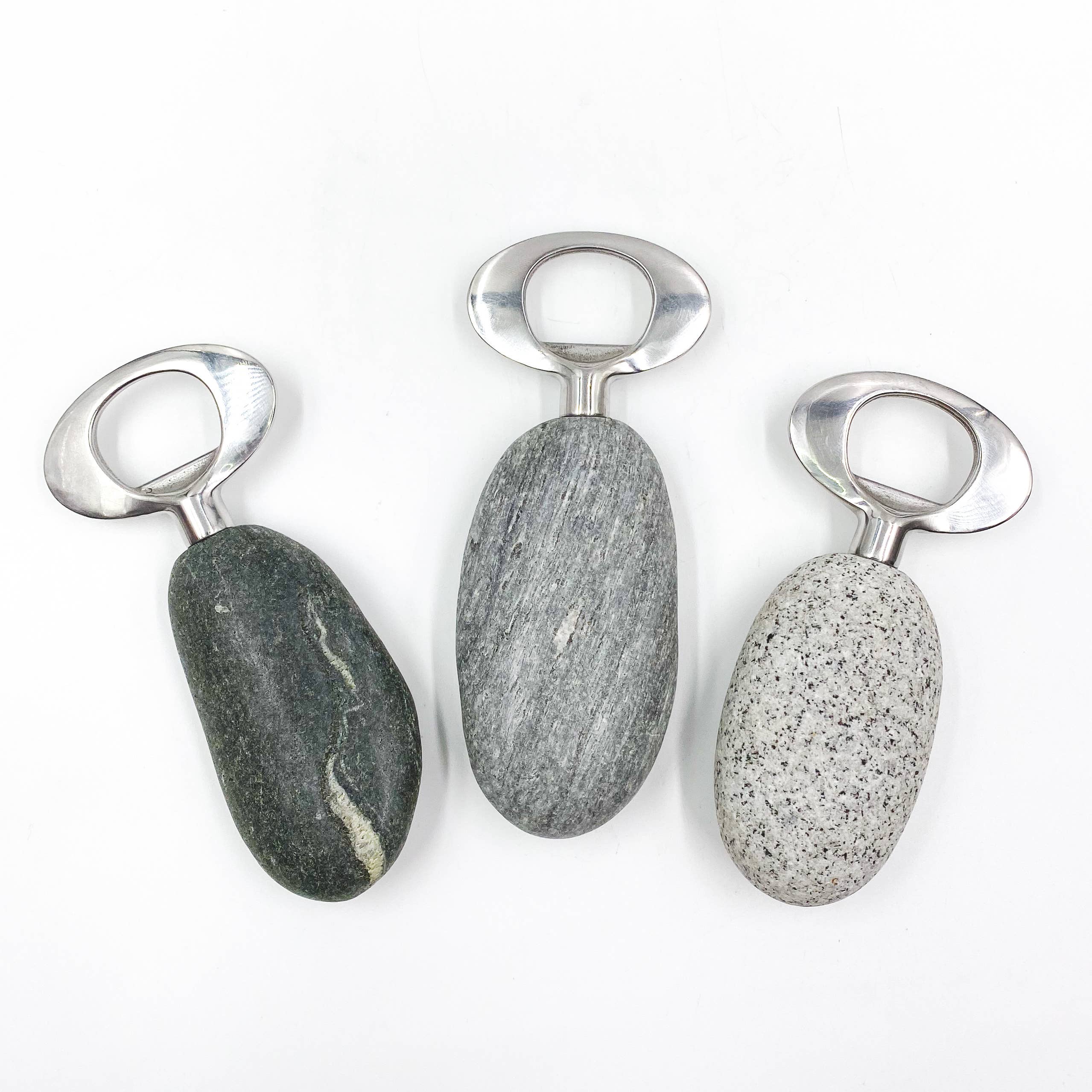 Funky Rock Designs - Wholesale Bottle/Wine Opener - Nature-Inspired Stainless Steel  Stone Bottle Opener8