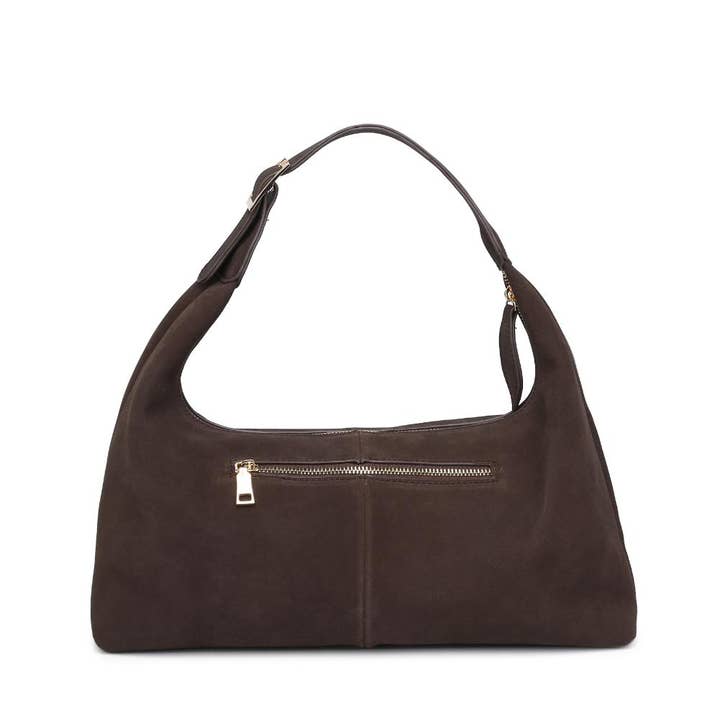 Moda Luxe - Wholesale Shoulder bag – women's - Maple Suede Leather Hobo20
