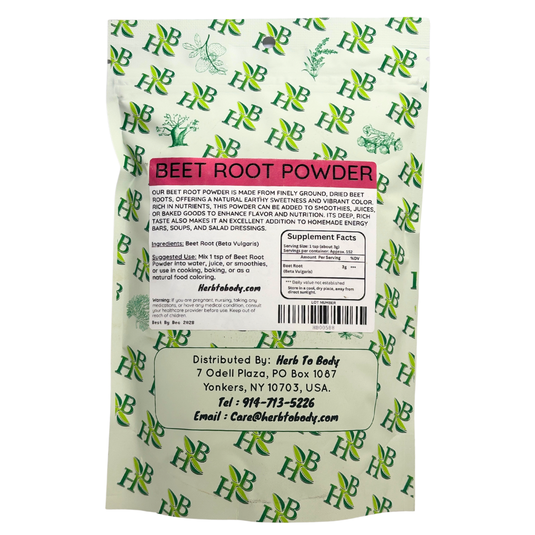 Herb To Body - Wholesale Protein/Superfood Powder - Beet Root Powder 1lb1
