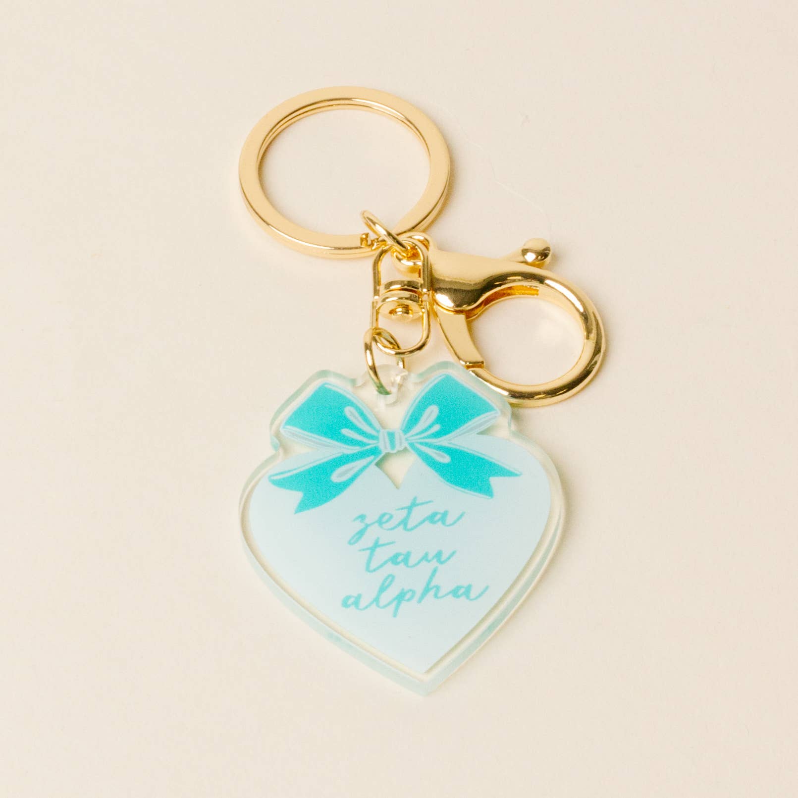 The Darling Effect - Wholesale Keychain - Women's - Sorority Sweetheart Bow Acrylic Keychain - 19 Chapters19