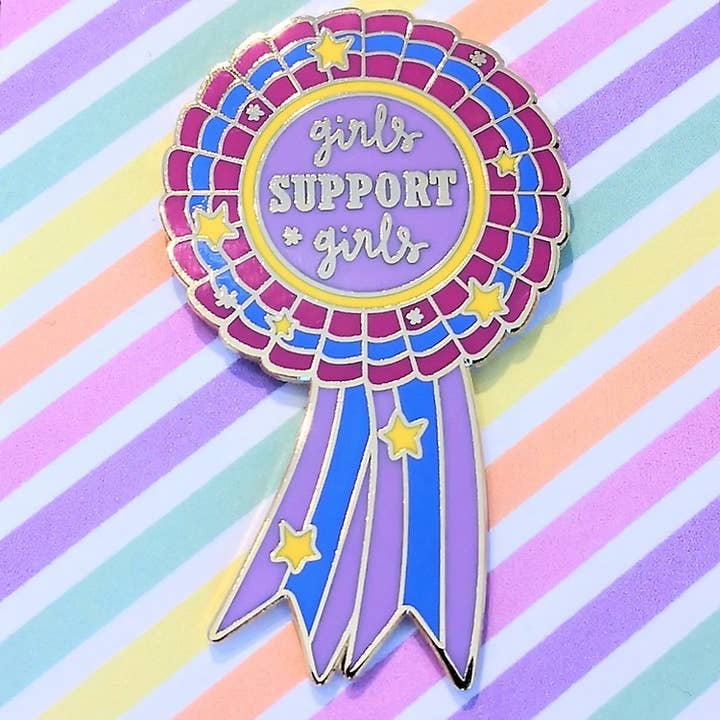 Girls Support Girls (B) for wholesale by The Paper Lobster