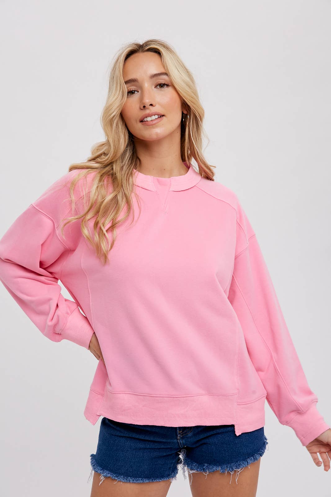 Bluivy - Wholesale Sweatshirt - Women's - BOXY SWEATSHIRT21