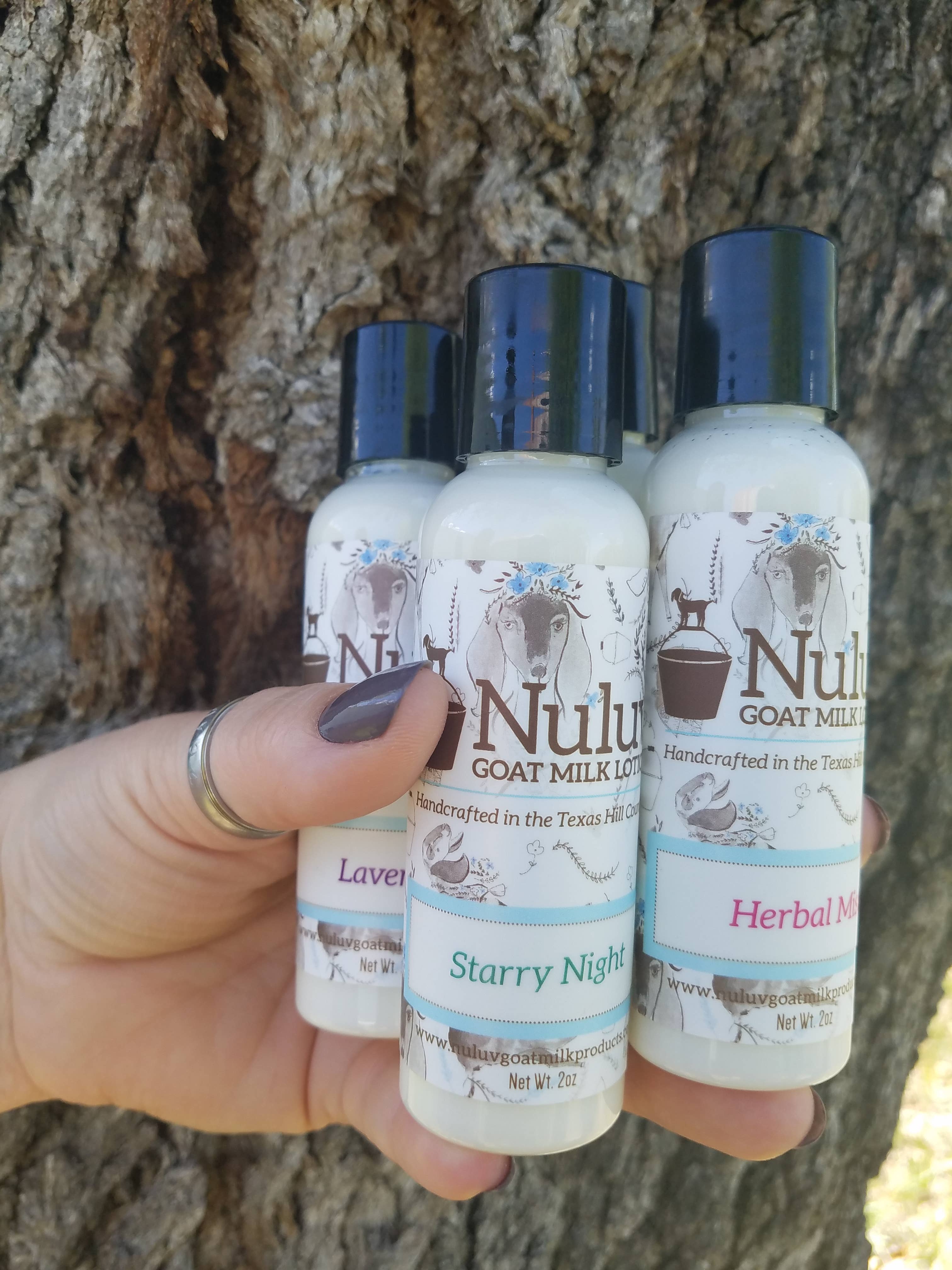 Nuluv Goat Milk Products - Wholesale Hand & Body Lotion - Nuluv Goat Milk Travel Size Lotion - 2oz bottle6