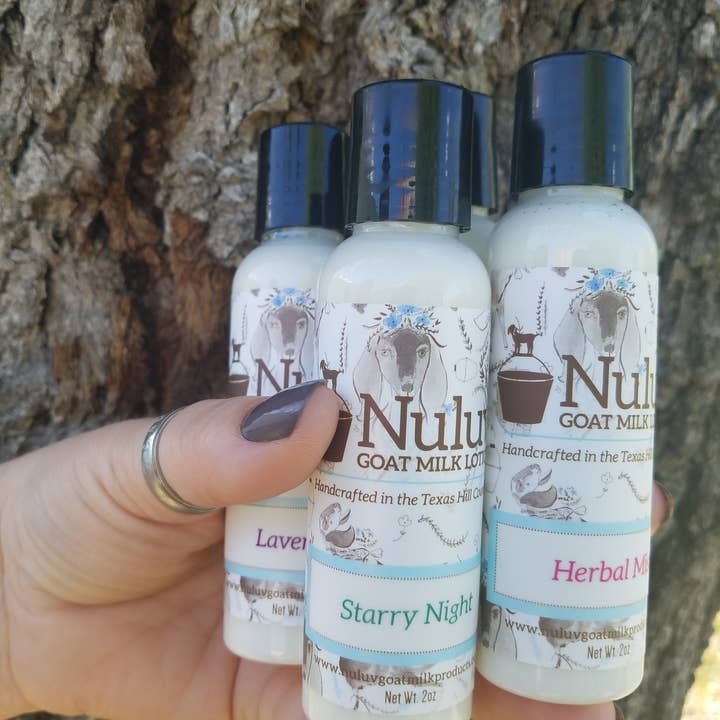Nuluv Goat Milk Products - Wholesale Hand & Body Lotion - Nuluv Goat Milk Travel Size Lotion - 2oz bottle6