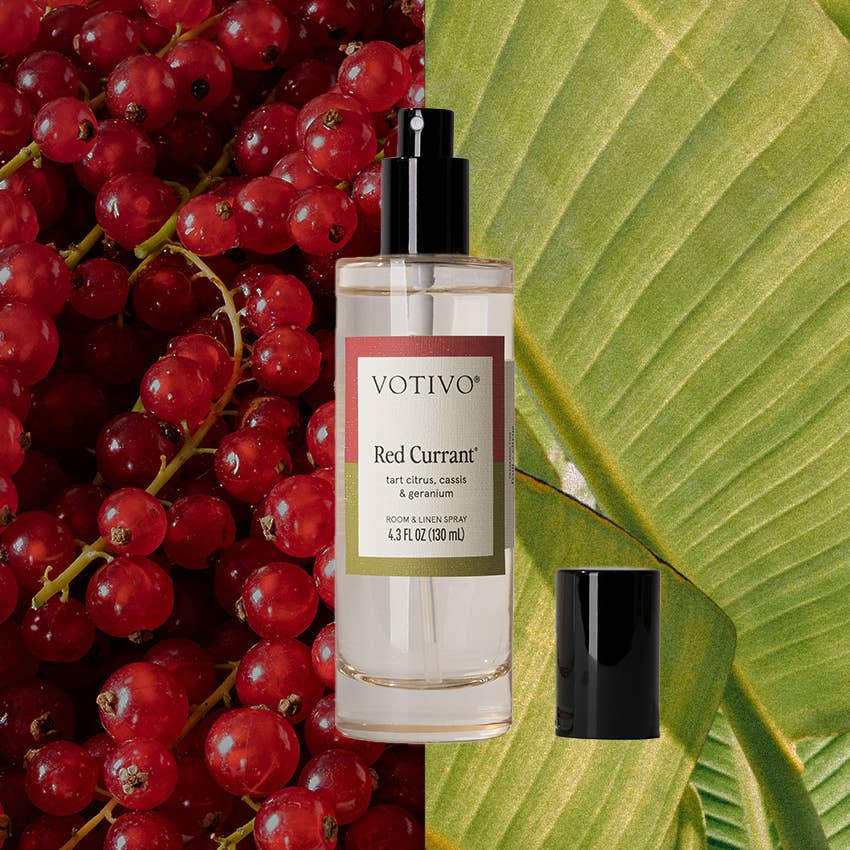 Votivo - Wholesale Room & Linen Spray - Red Currant Room & Linen Spray - 4 Pack | Valentine's Gift1