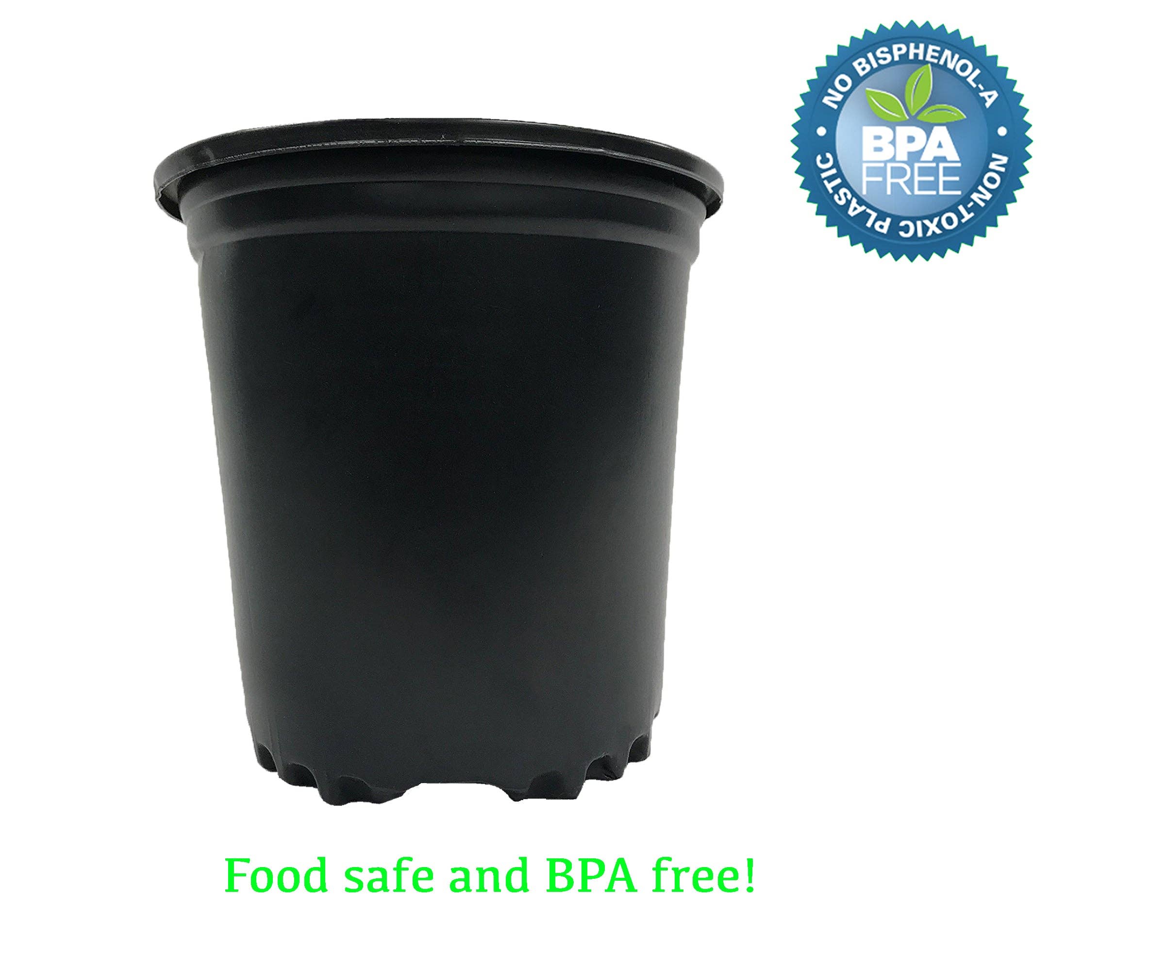 Viagrow - Wholesale Plant Pot - Viagrow 1/2 Gallon Nursery Pot (EA)2