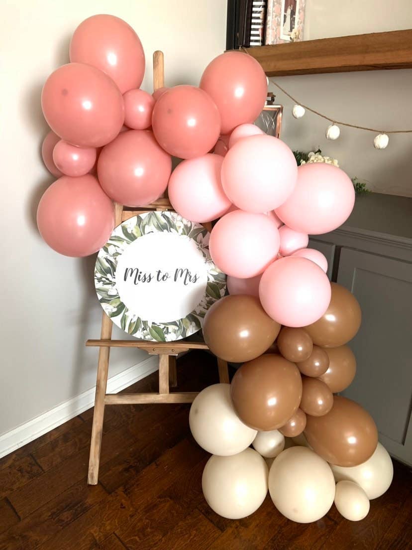 Hullaballoons - Wholesale DIY Craft Kit - Boho Balloon Garland Kit | 4-Foot DIY Balloon Garland Kit6