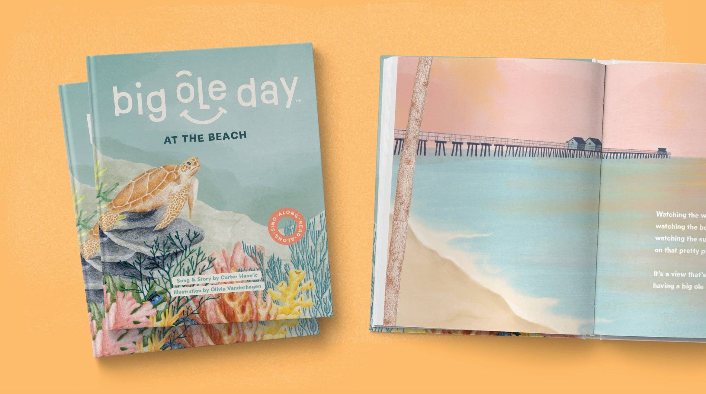 Big Ole Day Studios - Wholesale Baby & Toddler Book (0-2) - Big Ole Day at the Beach Singalong Musical Interactive Book5