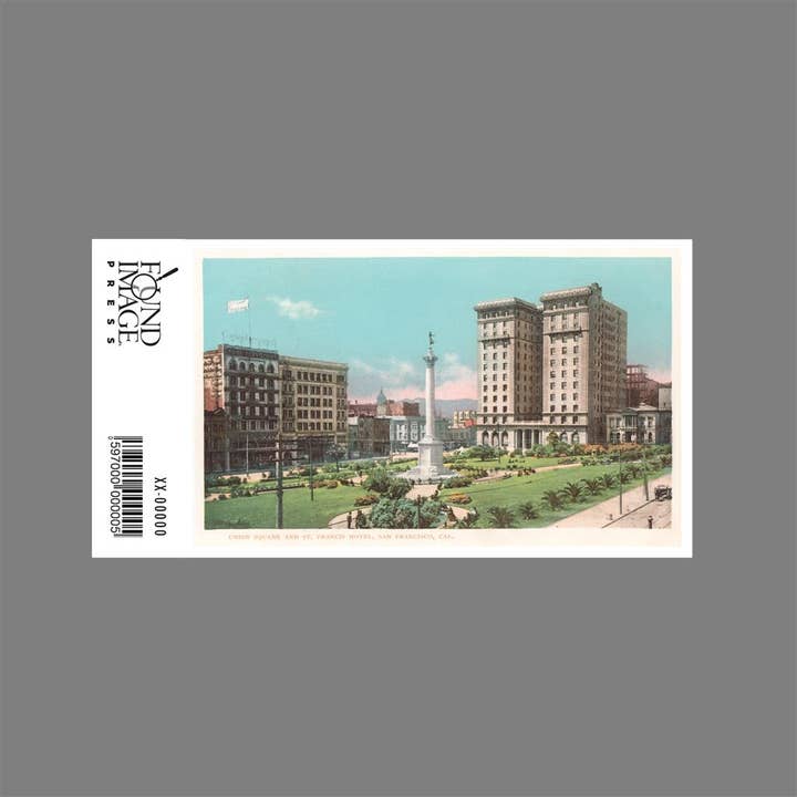 Found Image Press - Wholesale Sticker - Sticker SF-608 Union Square1