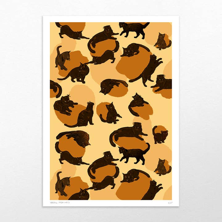 Cats | Fine Art Print for wholesale by Useless Treasures
