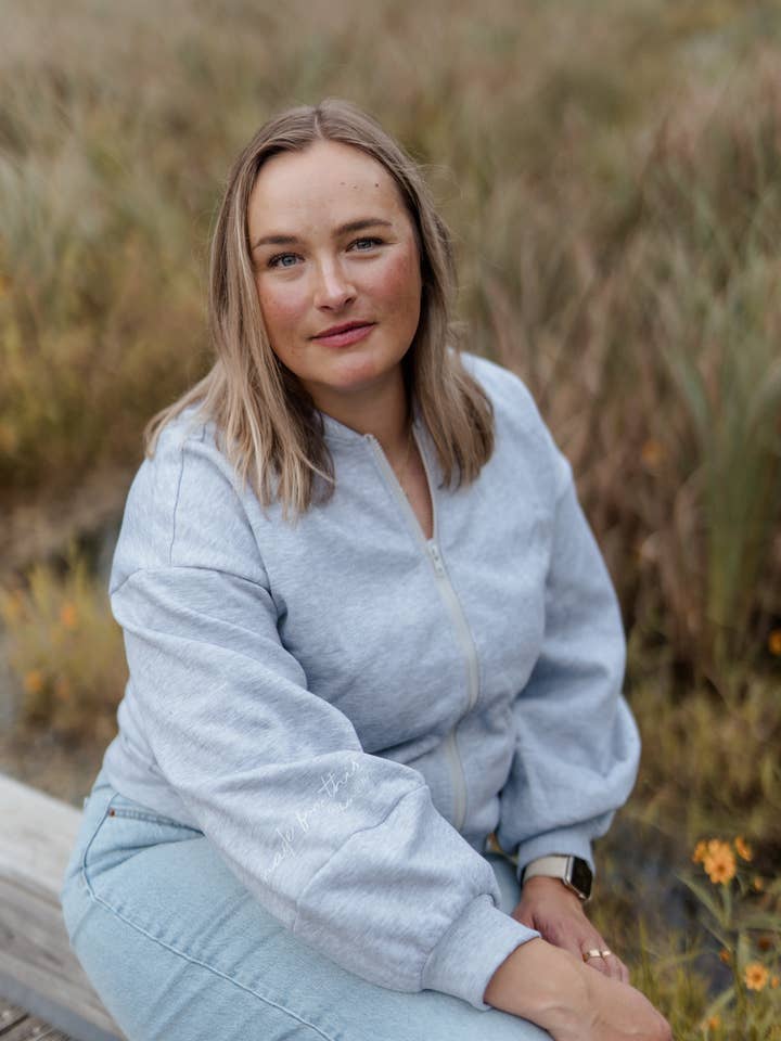 Made For This - Esther 4:14 - Gray Zip-up jacket for wholesale by Six Notes Christian Clothing