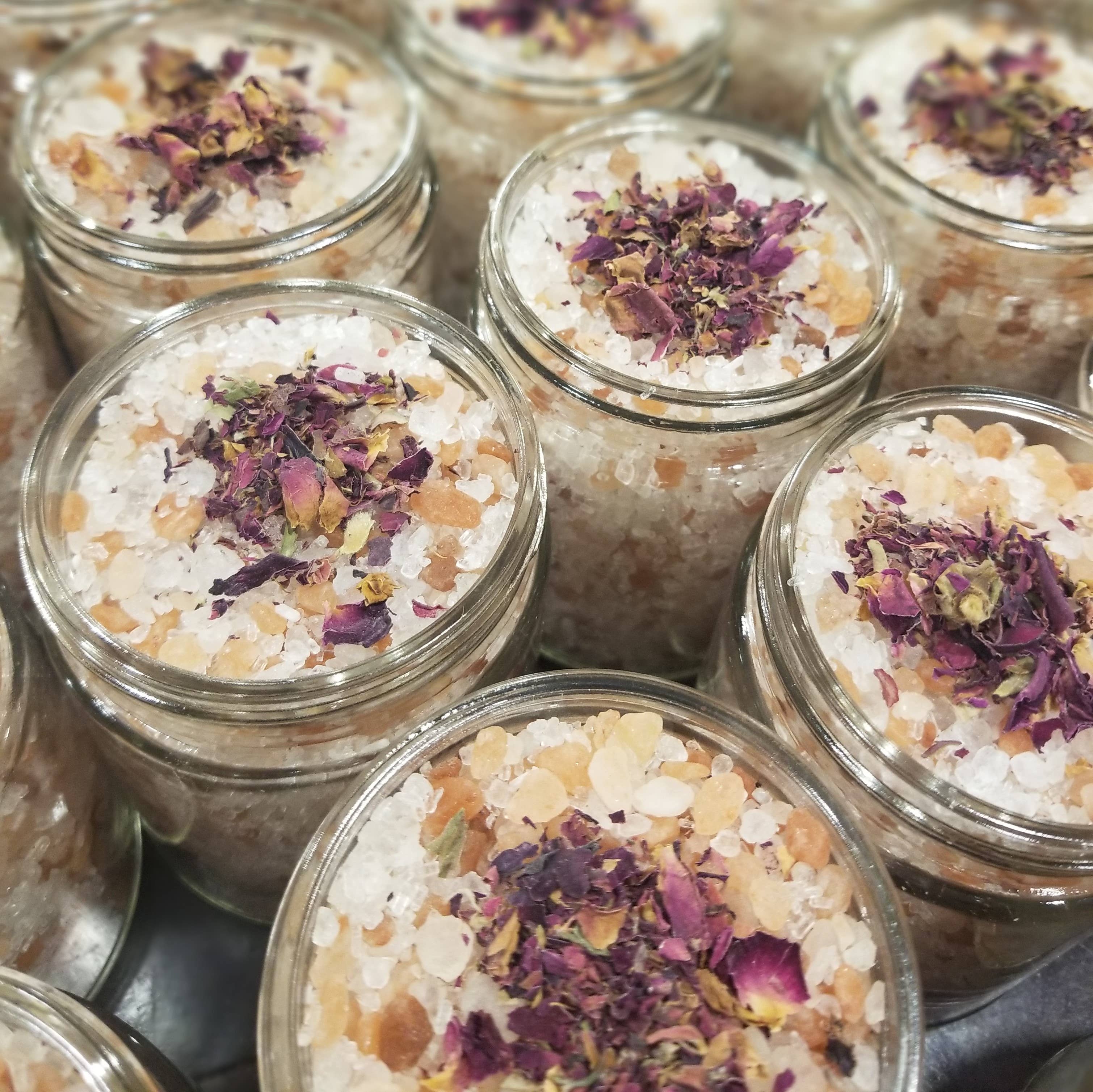 Wildwood Creek - Wholesale Bath Salts - Wild Rose Mini Natural Spa Bath Soak | Vegan, Organic1