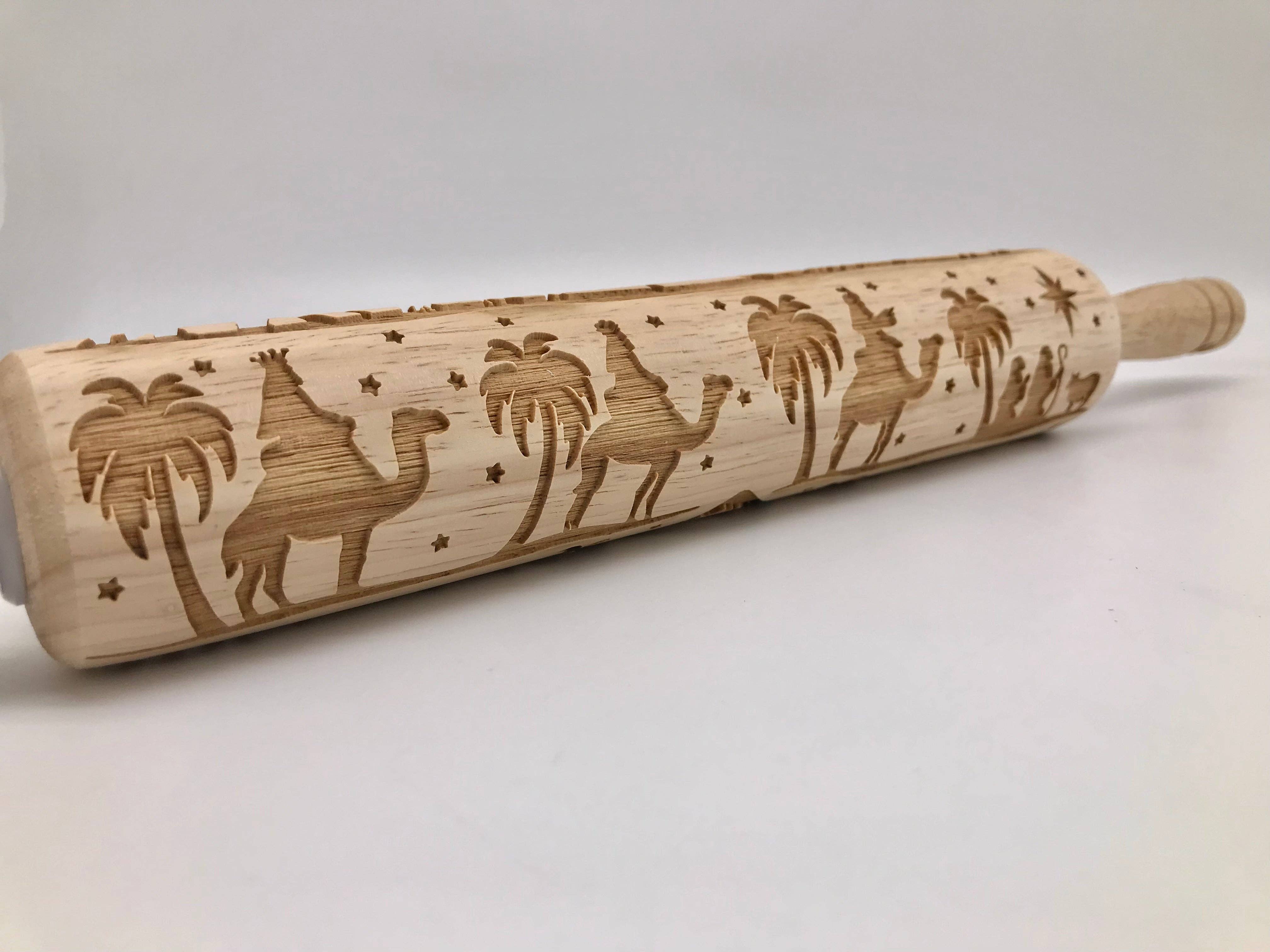 Sweet Rolling Pins - Vendita all'ingrosso Mattarelli - Il Viaggio a Betlemme (Presepe)3