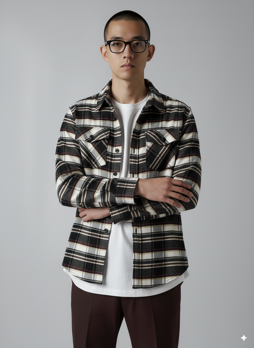   Hawks Bay Super Soft Long Sleeve Flannel Shirts for wholesale on Faire0