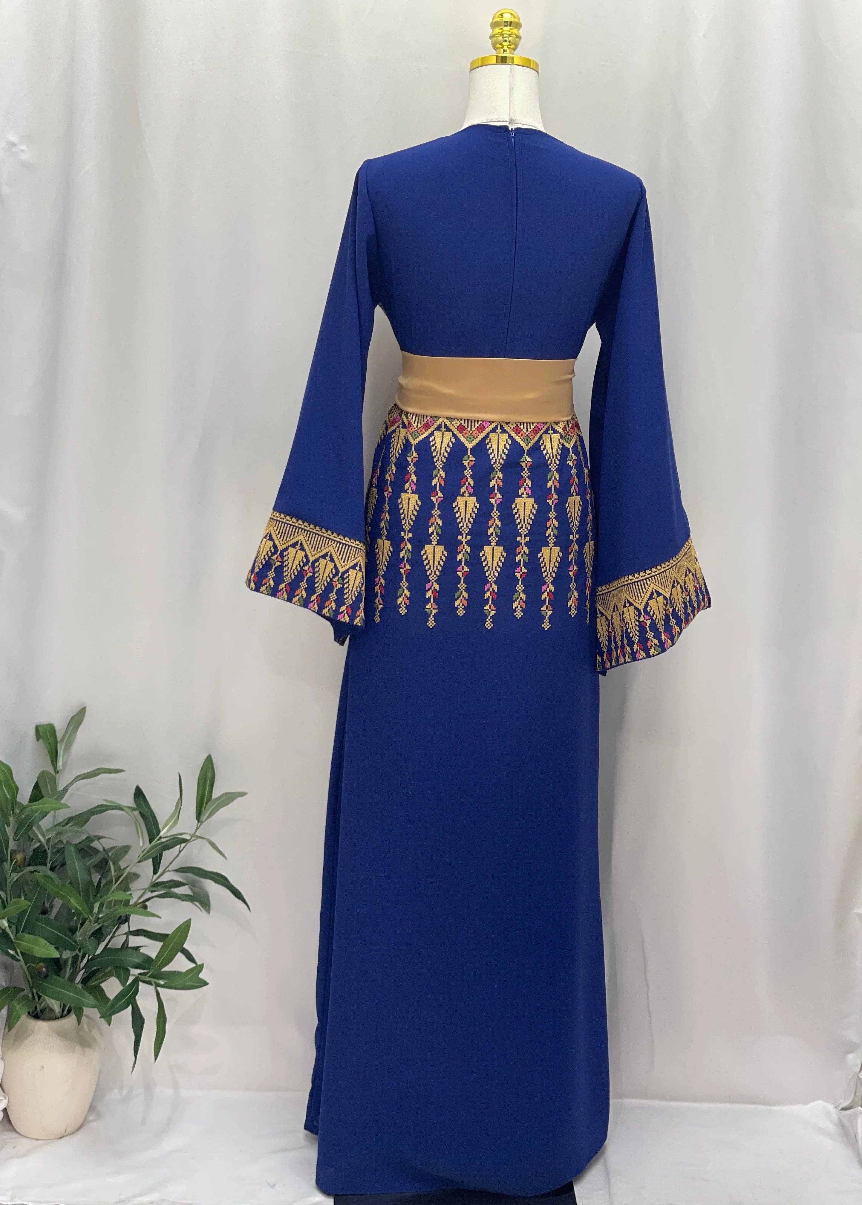 Palestinian Elegance - Vente Robe – femme - Robe Suha Modren Brodée : Une Harmonie Parfaite de Tradition13