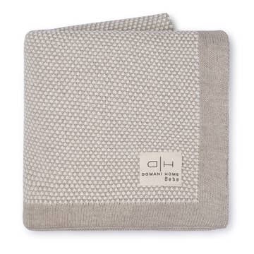 Domani Home Stipple Light Beige Baby Blanket Domani Home Stipple Light Beige Baby Blanket