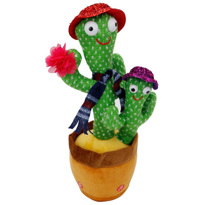 Cap Zone - Vente Peluche – enfant et bébé - Jouet imitant le son Double Fiesta Sombrero Cactus6