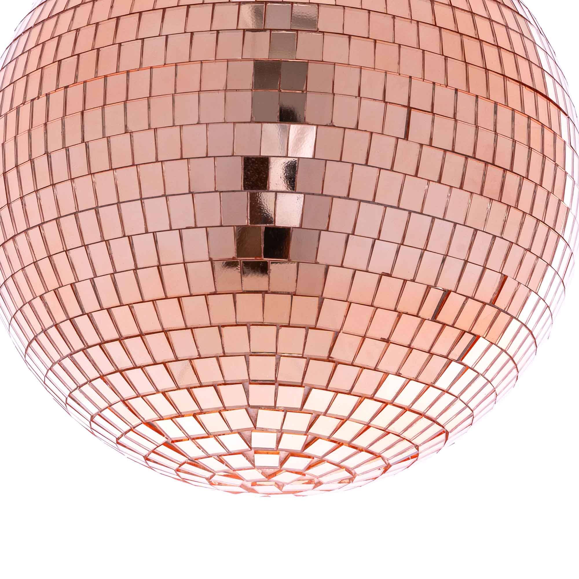 24 Inch Disco Ball - Rose Gold for wholesale on Faire2