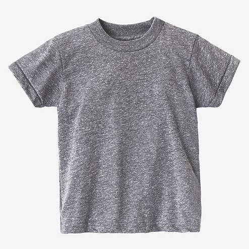 T-shirt gris triblend uni pour tout-petit Los Angeles Apparel pour la vente par Xenotees