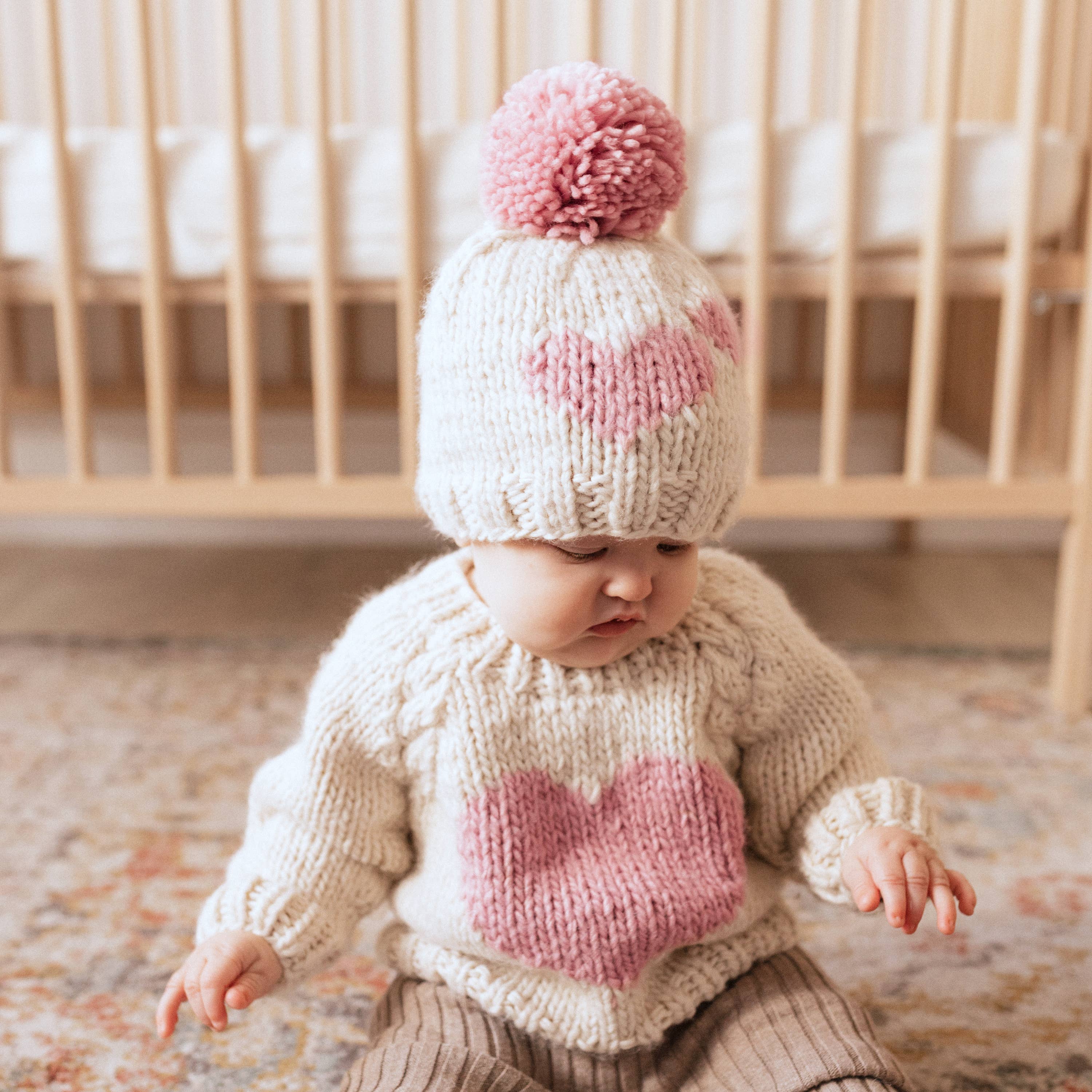 Huggalugs - Vente Pull en maille – bébé - Pull ras du cou Sweetheart Bébé & Tout-petit3