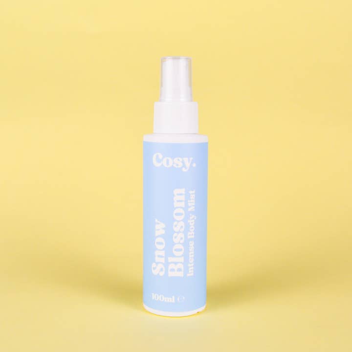 Snow Blossom 100ml Intense Body Mist for wholesale by Cosy Cosmetics