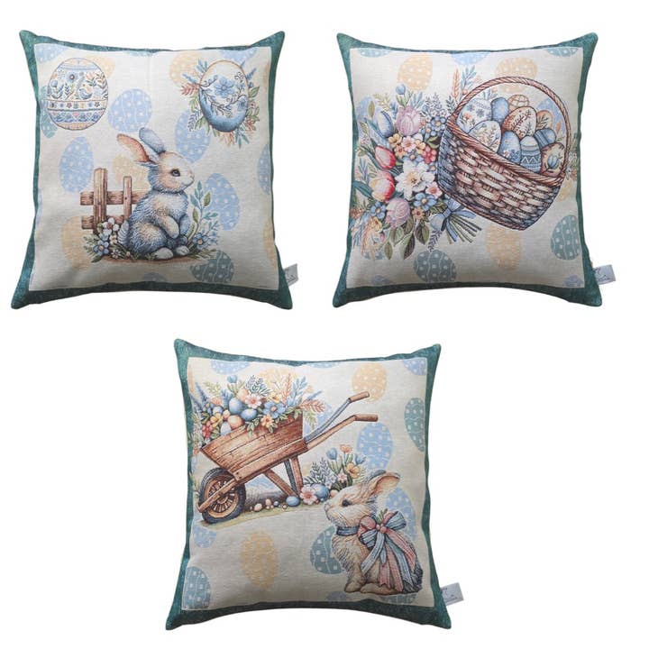 Tiffany Eier Kissenbezug in Gobelin für den Großhandel von Lunaria Lab